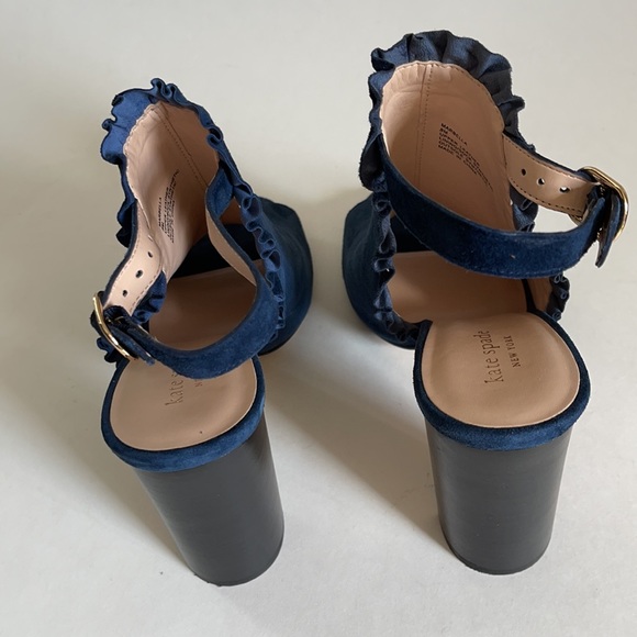 Kate Spade Woman’s Blue High Heeled Sandal, size 9M - Picture 3 of 10